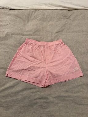 Madhappy Poplin Short in Baby Pink